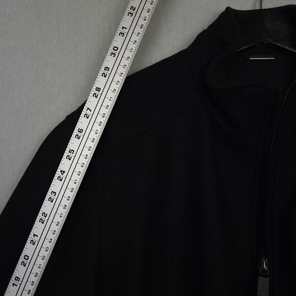 Calvin Klein Men's Wool Blend Full Zip Quilt Lined Jacket Sz Medium Mock Neck - Picture 12 of 12